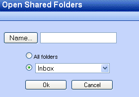 Open shared folders